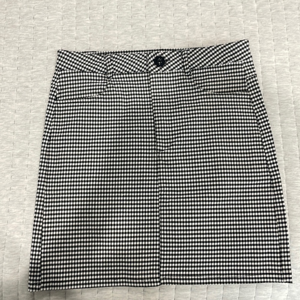 ADIKA mini plaid skirt